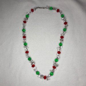 Betsy Michaels Crystal & Glass Necklace